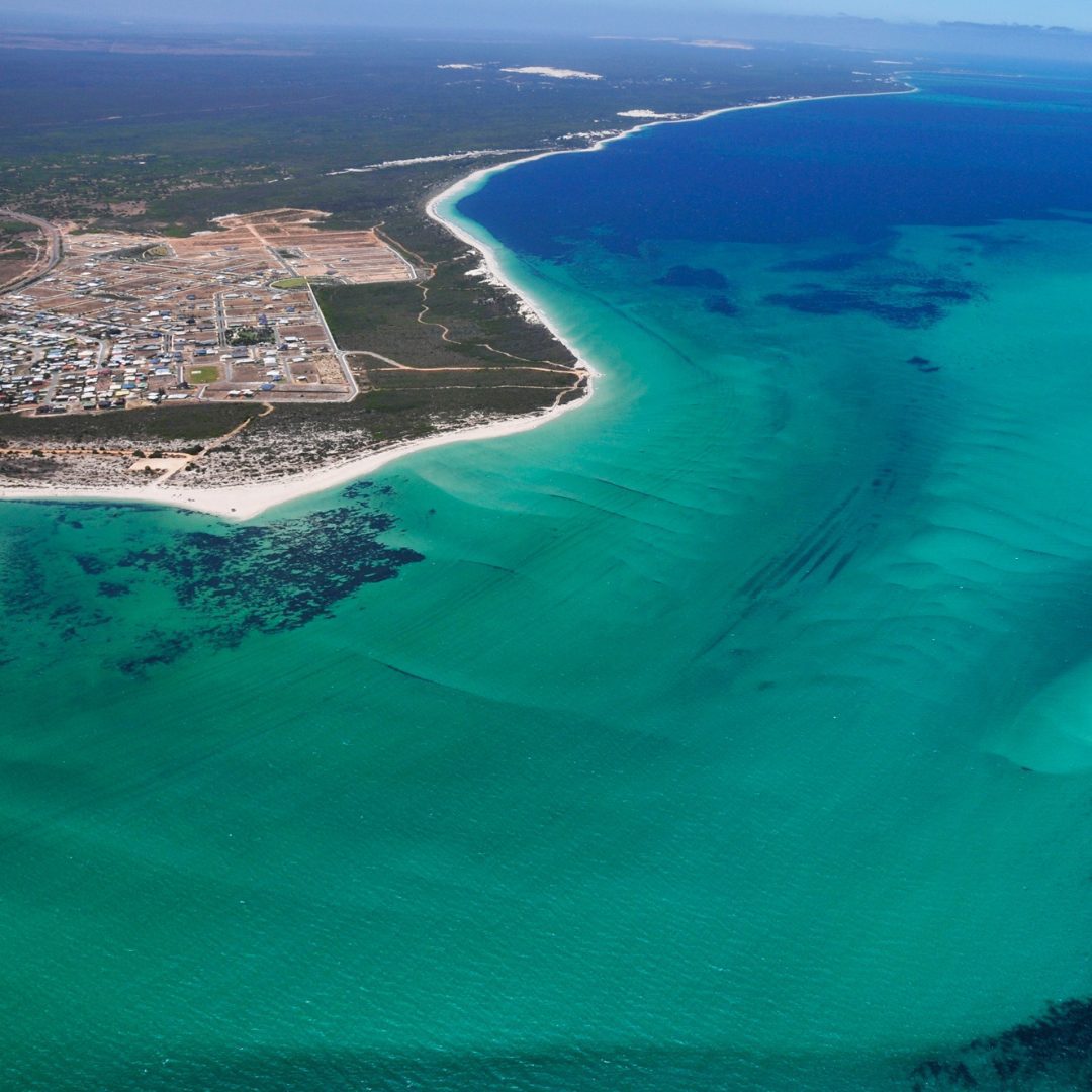 aerial view of the south west of western australia