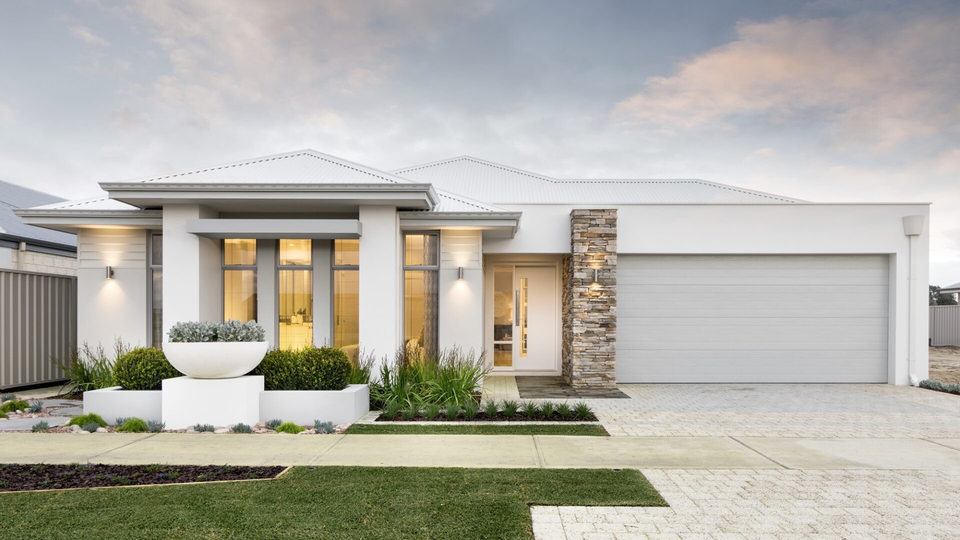 WA Country Builders past display home Geographe Bay, Busselton, front facade
