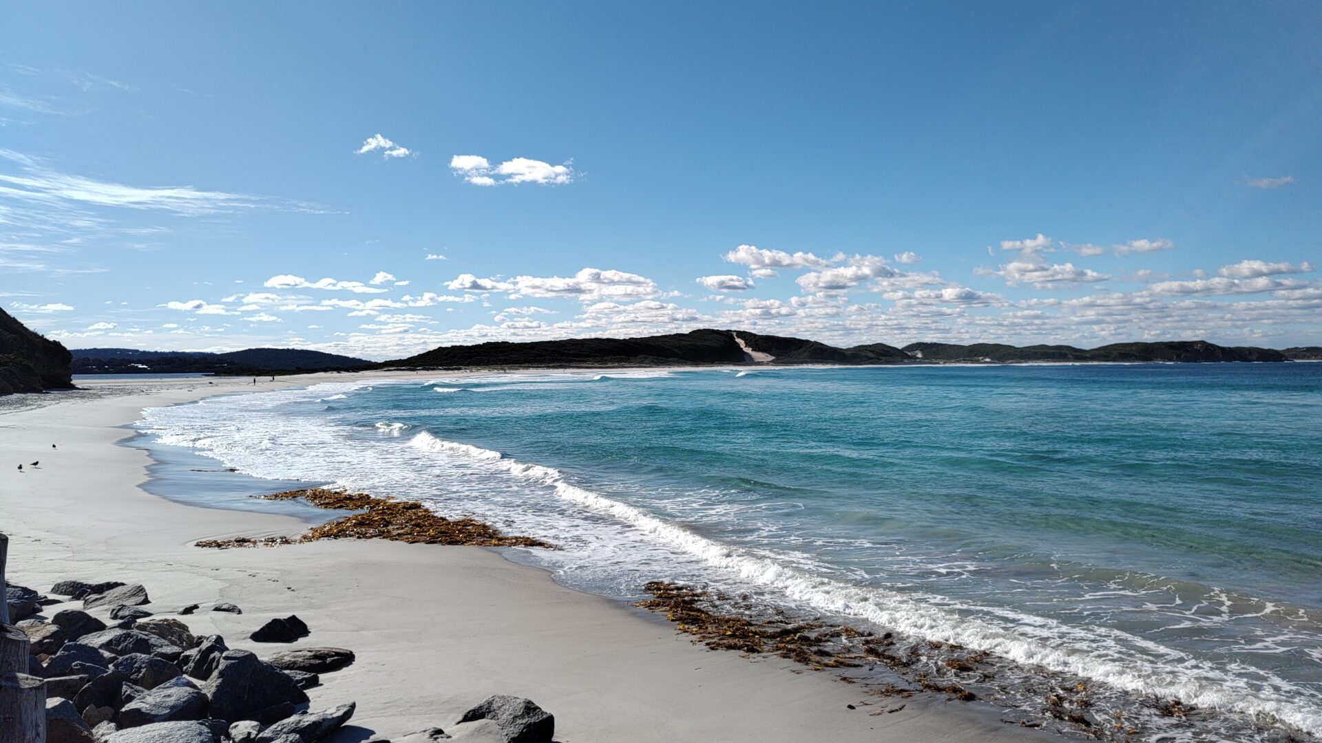 Denmark beach in the day