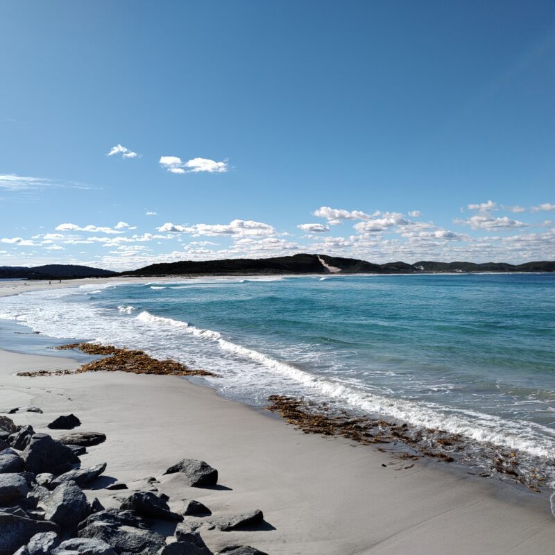 Denmark beach in the day