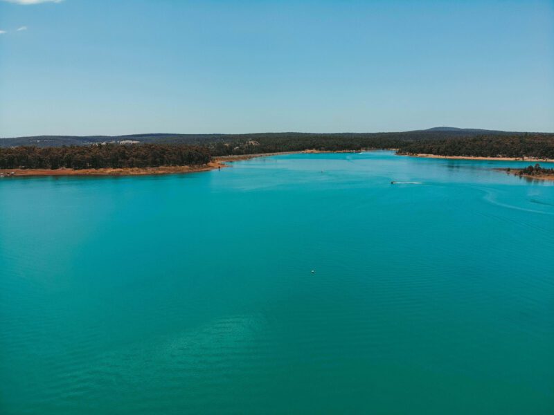 Lake Brockman, near Harvey in the South West region, where we build
