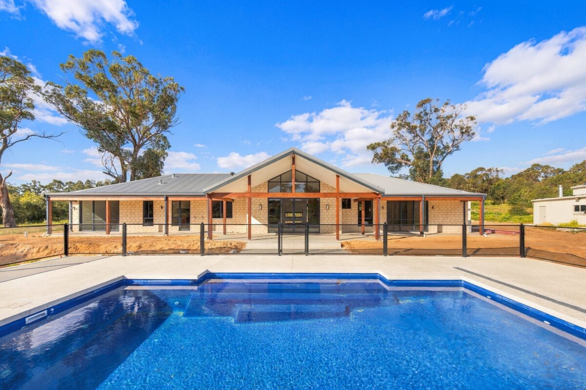 Stonewood Farmhouse in Two Rocks Built by WA Country Builders