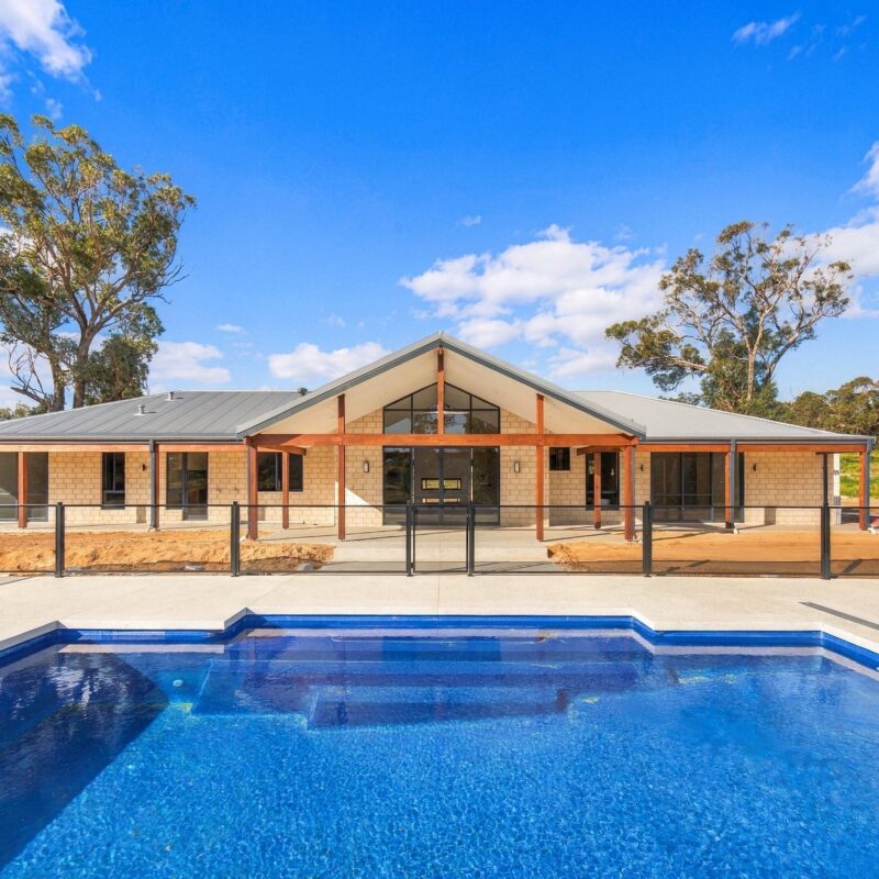 Stonewood Farmhouse in Two Rocks Built by WA Country Builders